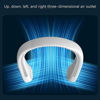 Wearable Neck Fan – Stay Cool Anywhere (Hands-Free Cooling)